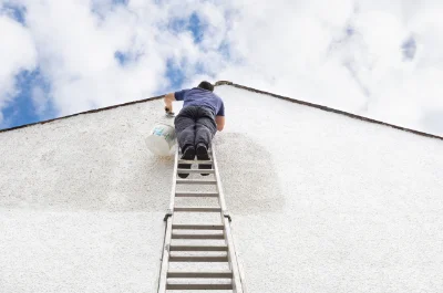 Peinture extérieure au Lude — façades et ravalement